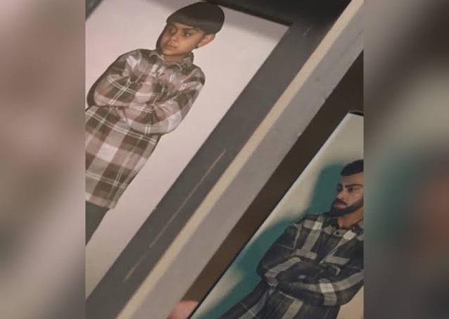 Virat Kohli Recreates A Childhood Pose During An Ad Shoot, And The Photo Becomes Widely Popular
