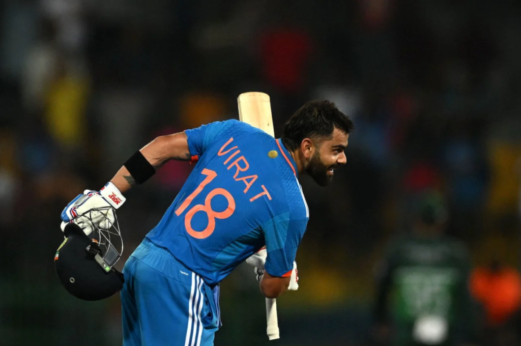 Virat Kohli celebration