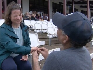 ENG W vs SL W: [WATCH] Man Gives Her Partner A Sweet Surprise By Proposing Her During The Match; Video Goes Viral