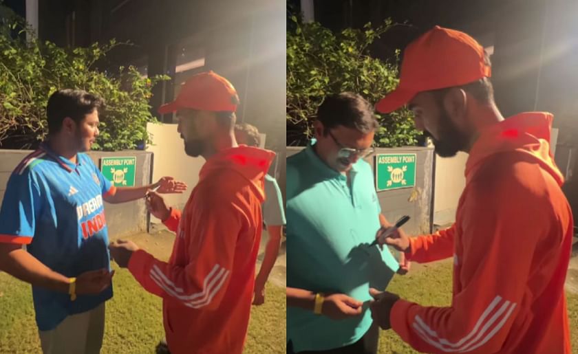 ICC Cricket World Cup 2023: [WATCH] KL Rahul Gives Autograph To Fan Following The Win Against England
