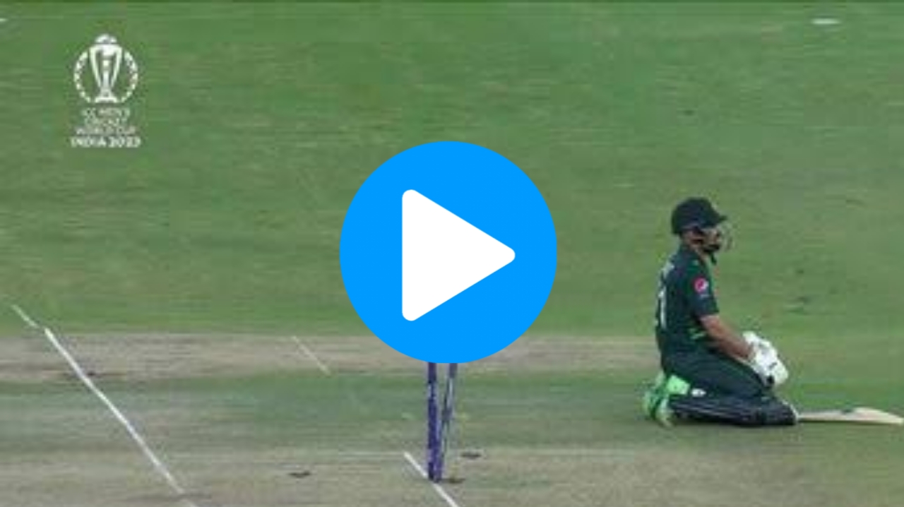 ICC Cricket World Cup 2023: [WATCH] Fakhar Zaman Gets Out Early Against Netherlands