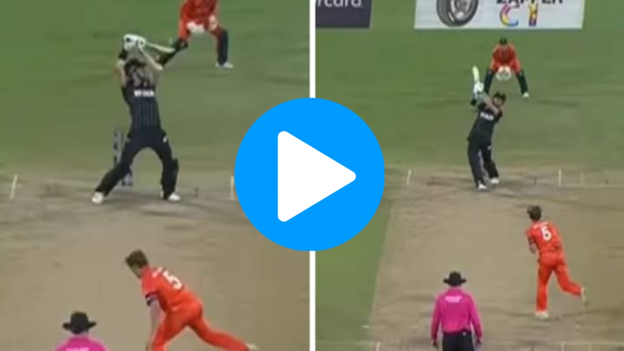ICC Cricket World Cup 2023: [WATCH] Mitchell Santner Matches Yuvraj Singh’s World Cup Feat Of Scoring 13 Runs Off One Ball And A 5-Wicket Haul