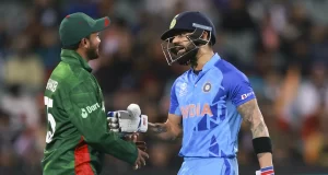 Shakib Al Hasan and Virat Kohli