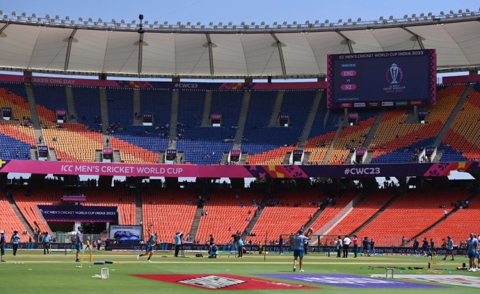 ICC Cricket World Cup 2023: Deserted Stadium In The Campaign Opener Match Shocks Everyone