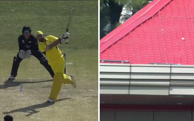 ICC Cricket World Cup 2023: [WATCH] Glenn Maxwell Hits Roof With Biggest Six Of The Tournament