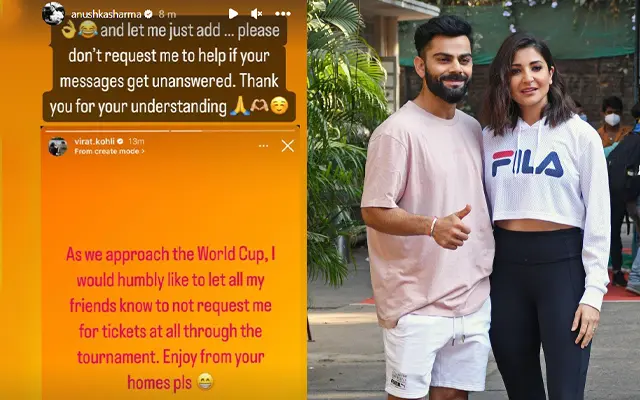 ICC Cricket World Cup 2023: ‘Don’t Request For Tickets’ – Virat Kohli’s Heartfelt Message To Friends Ahead Of The Mega Event