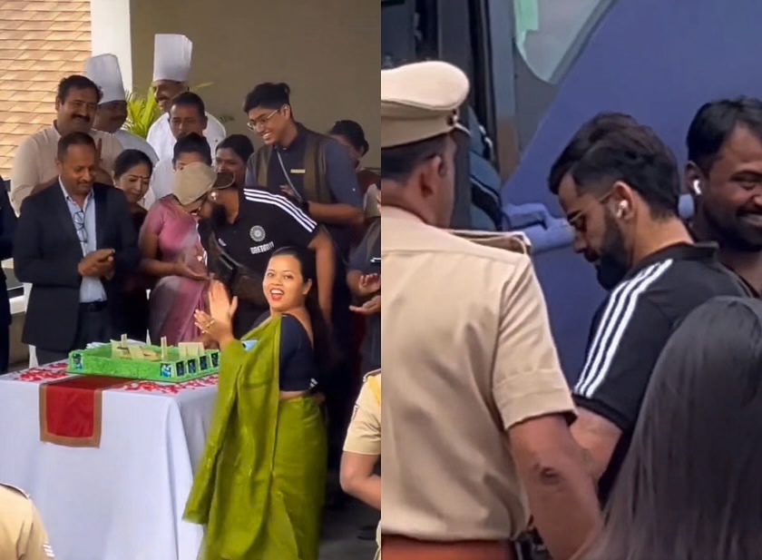 ICC Cricket World Cup 2023: [WATCH] Indian Cricketers Celebrate With Cake In Thiruvananthapuram Before Heading For Chennai