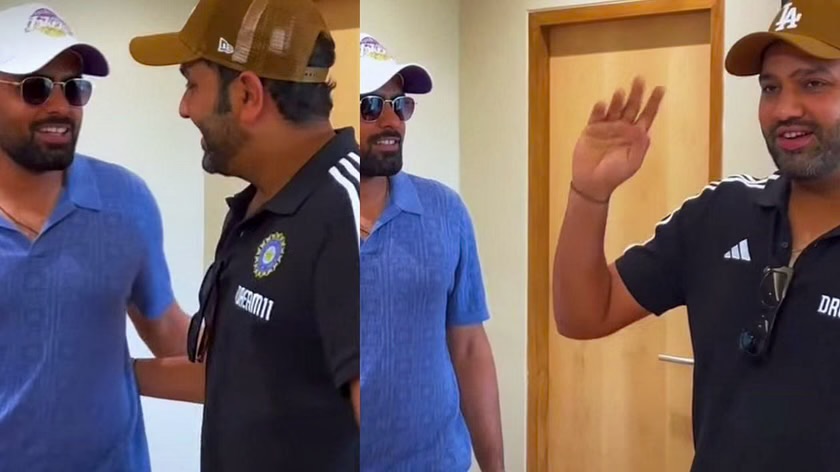 ICC Cricket World Cup 2023: [WATCH] Babar Azam And Rohit Sharma Share A Laugh Before The Captains’ Meeting For The Mega Event In Ahmedabad