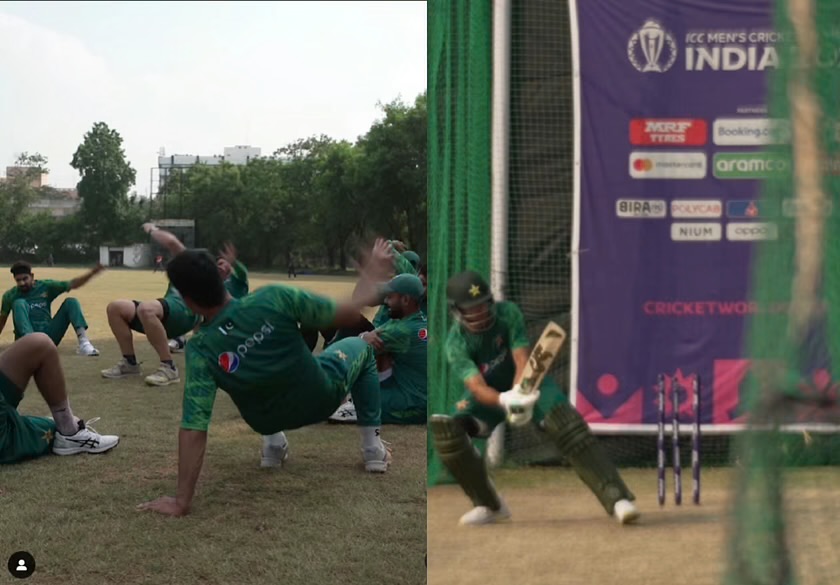 ICC Cricket World Cup 2023- [WATCH]: Pakistan Players Undergo Intense Training For Their Upcoming Game Against Sri Lanka