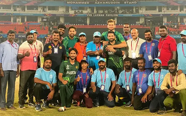 ICC Cricket World Cup 2023: Pakistan Team Gives Farewell To Hyderabad With A Heartwarming Gesture