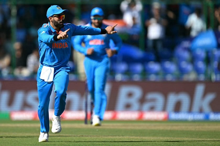 ICC Cricket World Cup 2023: [WATCH]- Virat Kohli Showcases His Dance Moves Between India And Afghanistan Match In Delhi