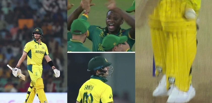 ICC Cricket World Cup 2023: Steve Smith Surprised By A Reversed LBW Decision vs South Africa
