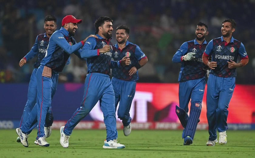 ICC Cricket World Cup 2023: [WATCH] Rashid Khan Dismisses Mark Wood As Afghanistan Beat England