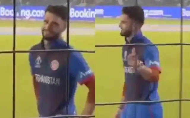 ICC Cricket World Cup 2023: [WATCH] Naveen-ul-Haq Responds With A Heartwarming Gesture Following Crowd Chants In Delhi
