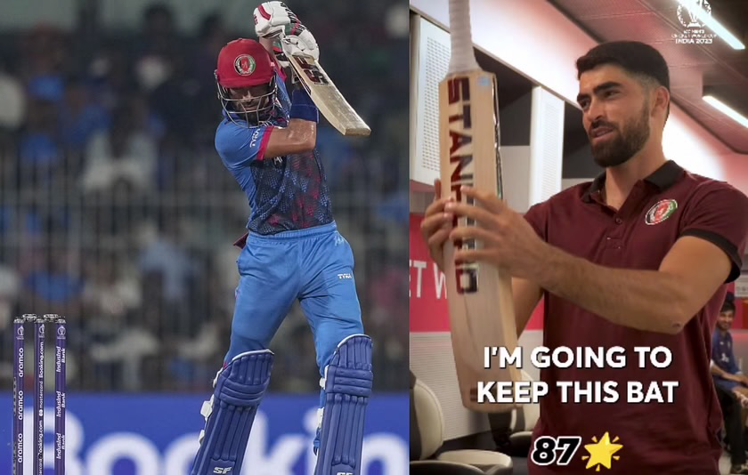 ICC Cricket World Cup 2023: “I Am Going To Keep This Bat In The Frame” – Ibrahim Zadran After His Stunning Knock For Afghanistan’s Historic Win Over Pakistan