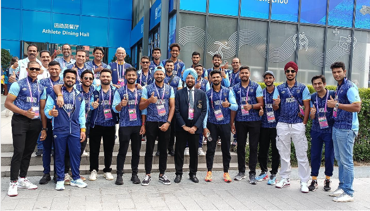 Asian Games: Team India Players Gather For A Photo In Hangzhou