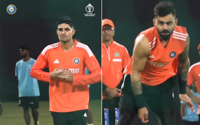 ICC Cricket World Cup 2023: [WATCH] Virat Kohli, Suryakumar Yadav, Shubman Gill Roll Their Arms Over In Nets Ahead Of England Clash