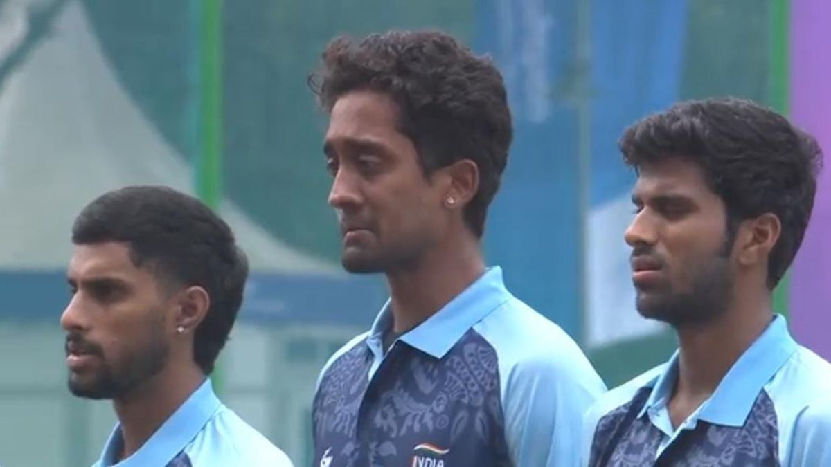Asian Games: [WATCH] Sai Kishore In Tears During National Anthem In Quarterfinals Against Nepal, Dinesh Karthik Reacts