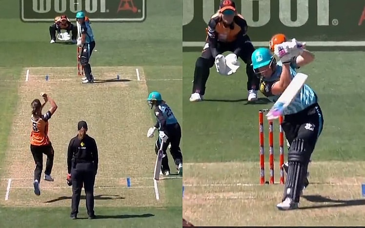 WBBL 2023: [WATCH] Grace Harris Hits A Six With A Broken Bat During Record-Breaking Knock In WBBL