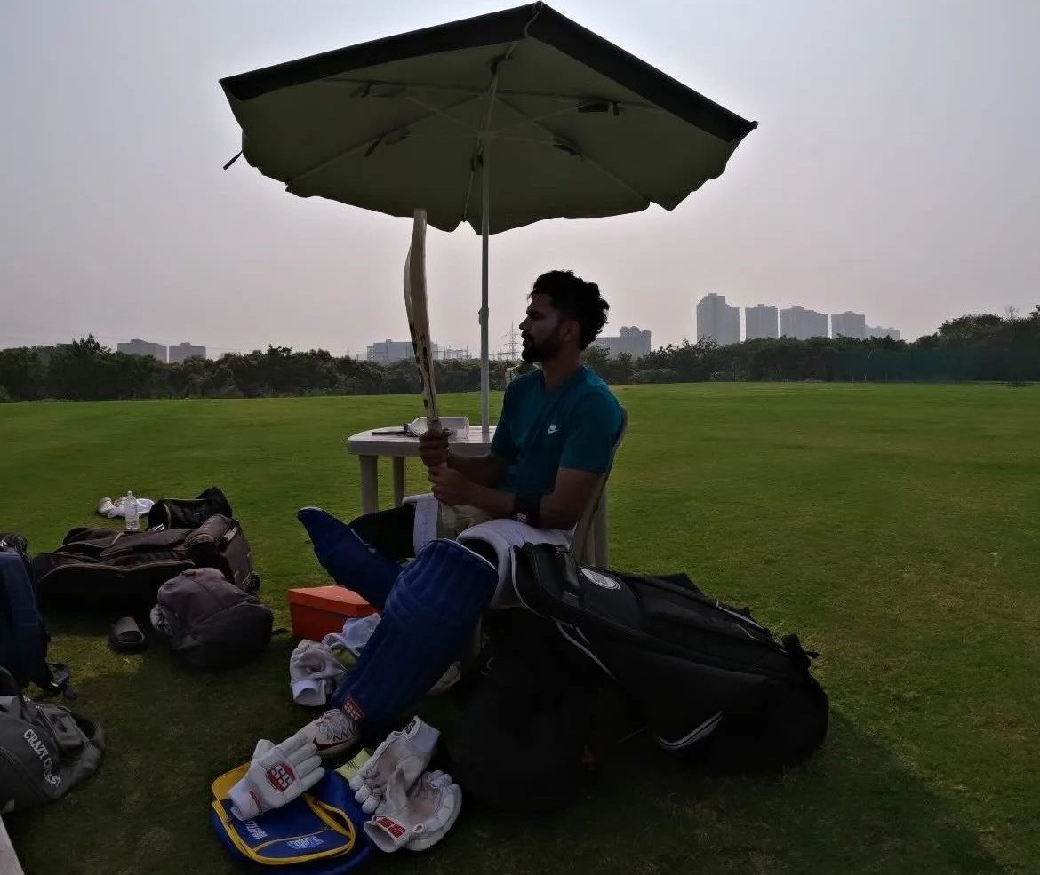 Ruturaj Gaikwad Sweating Out In Practice Session Ahead Of Australia T20 Series