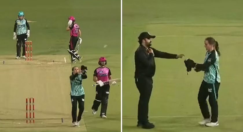 WBBL 2023: Brisbane Heat Receives A 5-run Penalty For Catching The Ball With A Towel
