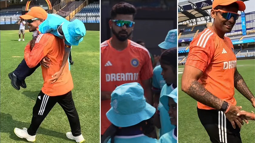 ICC Cricket World Cup 2023: [WATCH] Indian Players Spent Valuable Time With Children As A Part Of A UNICEF Initiative Before Match Against Sri Lanka