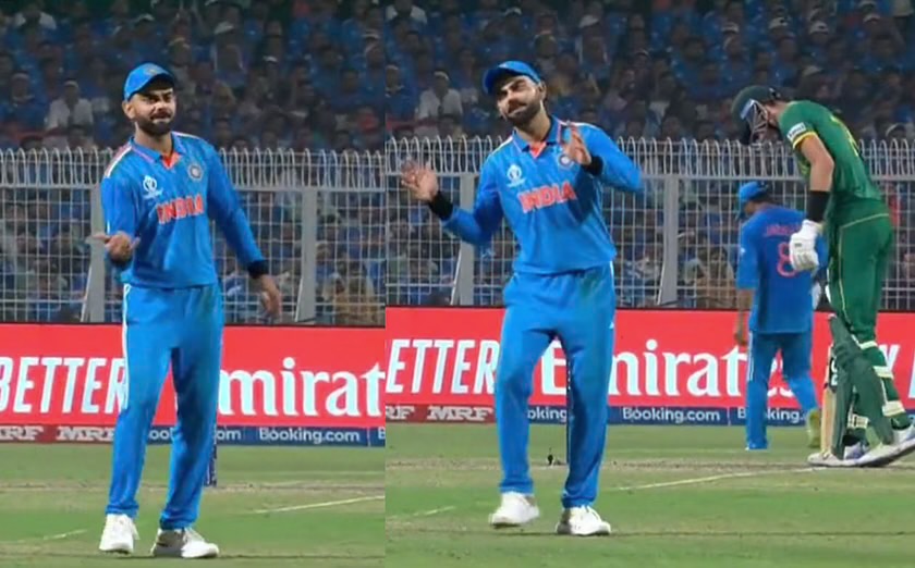 ICC Cricket World Cup 2023: [WATCH]- Virat Kohli Dances To ‘Ainvayi Ainvayi’ During The Clash Against South Africa