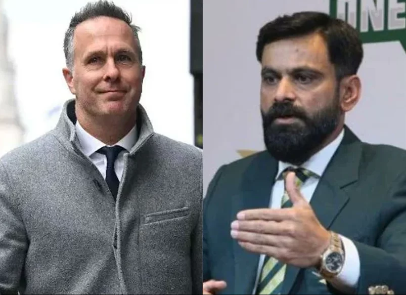 Mohammed Hafeez And Michael Vaughan Engage In An Argument On Social Media