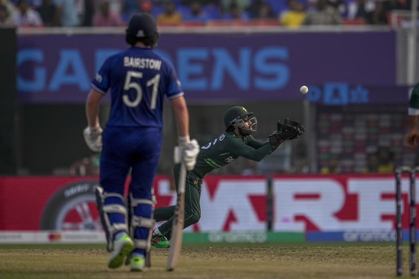 ICC Cricket World Cup 2023: [WATCH]- Mohammad Rizwan Pulls Off An Impressive Catch To Dismiss Dawid Malan