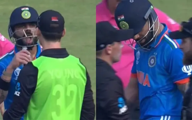 ICC Cricket World Cup 2023: [WATCH]- Virat Kohli Grabs A Drink From New Zealand’s 12th Man In The IND vs NZ Match