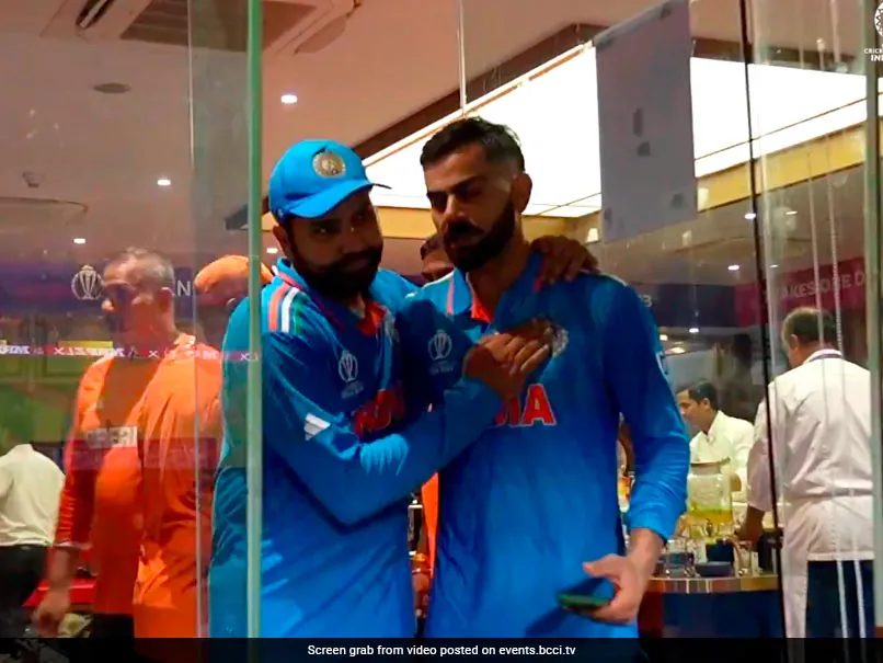 ICC Cricket World Cup 2023: [WATCH]- The Dressing Room Moment Between Virat Kohli And Rohit Sharma Captures The Emotions Within The Indian Team