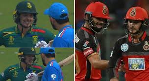 ICC Cricket World Cup 2023 : [Watch] Virat Kohli’s Birthday Banter with Former RCB Mate Quinton de Kock Goes Viral