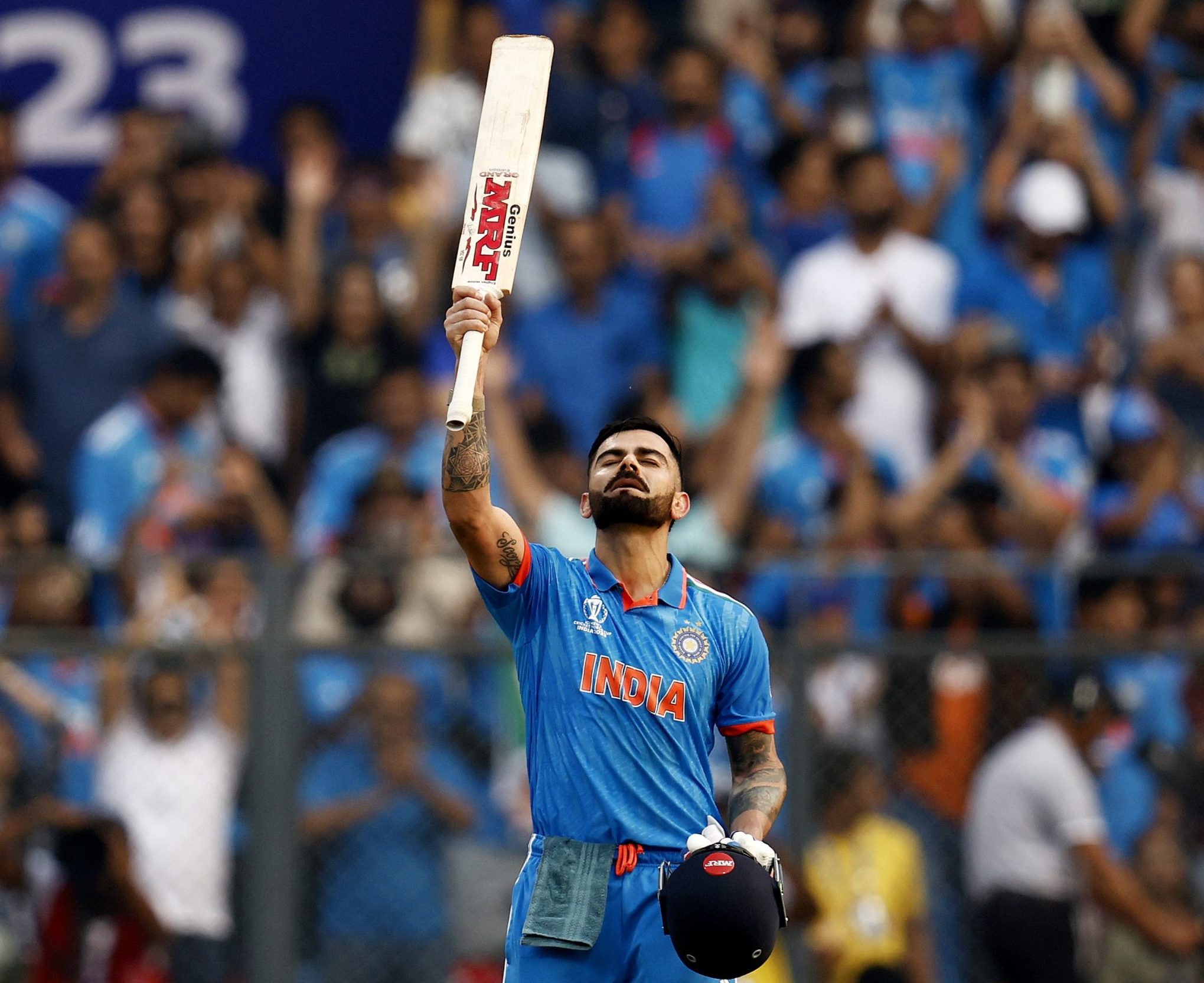 ICC Cricket World Cup 2023: Fans React As Virat Kohli Sets New Records With His 50th ODI Century