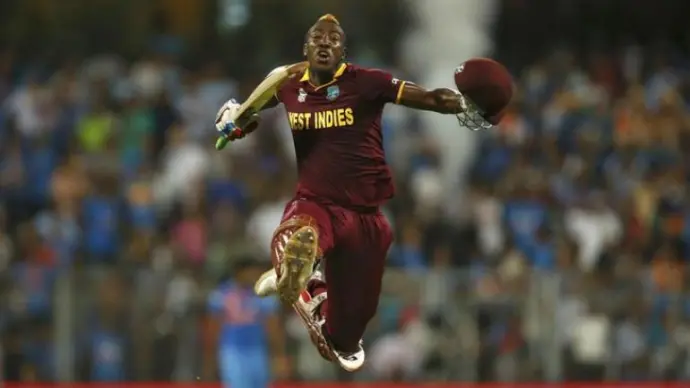 [WATCH] Andre Russell Smashes 103 M Six In First T20I Against England