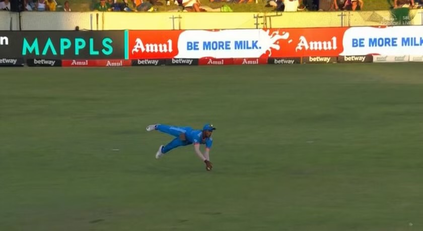 [WATCH]- Sai Sudharsan Grabs A Remarkable Catch To Dismiss Heinrich Klaasen In The Decisive Match Between IND VS SA