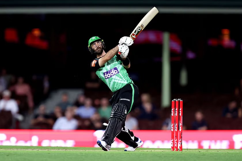 [WATCH]- Glenn Maxwell Smashes A Huge Six Onto The Roof In The BBL 2023 Game Between Sydney Sixers And Melbourne Star