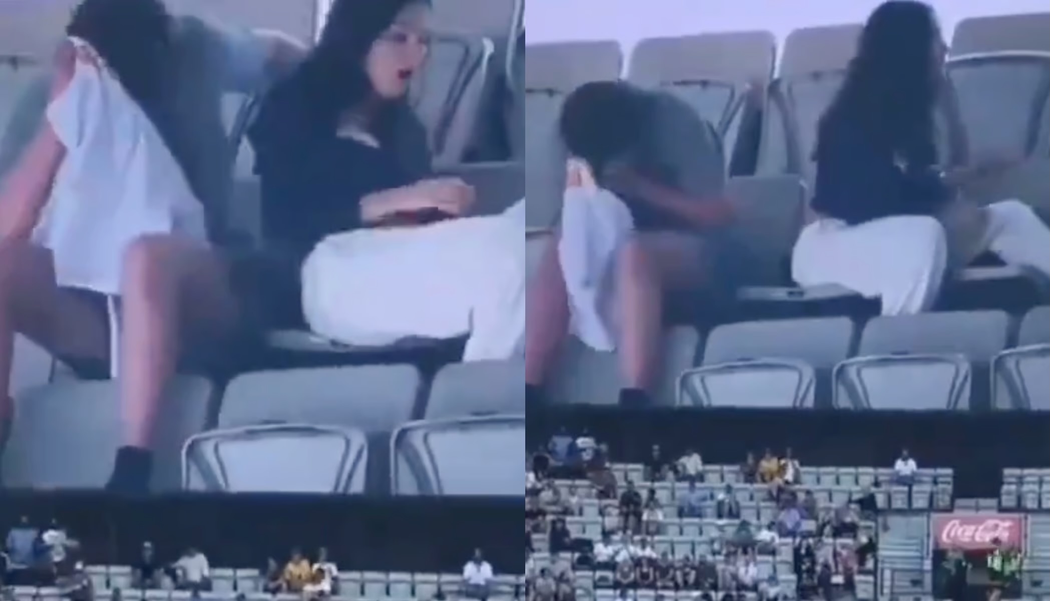 AUS vs PAK: [WATCH] Couple Shocked To See Their Private Moment Appeared On The Big Screen At The MCG