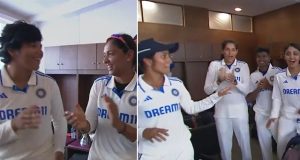 India's celebrations post Test win against England