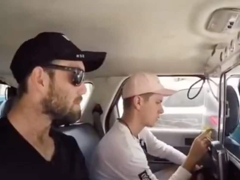 [WATCH] Taxi Driver Fails To Recognise Australian Stars Glenn Maxwell And Adam Zampa