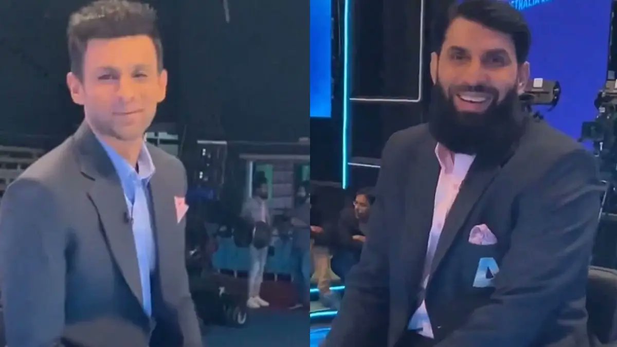 [WATCH] Shoaib Malik Has A Banter With Misbah-Ul-Haq On ‘Family Issues’