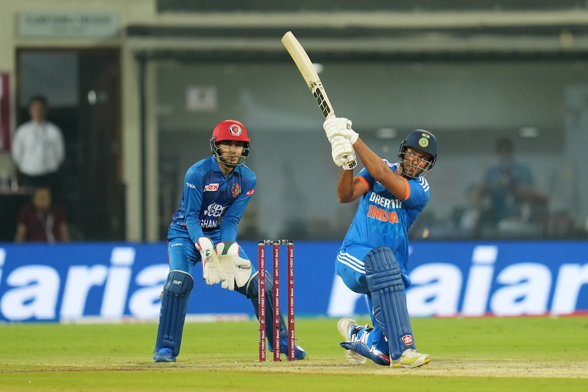 IND vs AFG: [WATCH] Shivam Dube Hits Three Consecutive Sixes Against Mohammad Nabi In The 2nd T20I