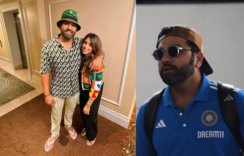 Rohit Sharma Shares Picture With His Wife Ritika Sajdeh