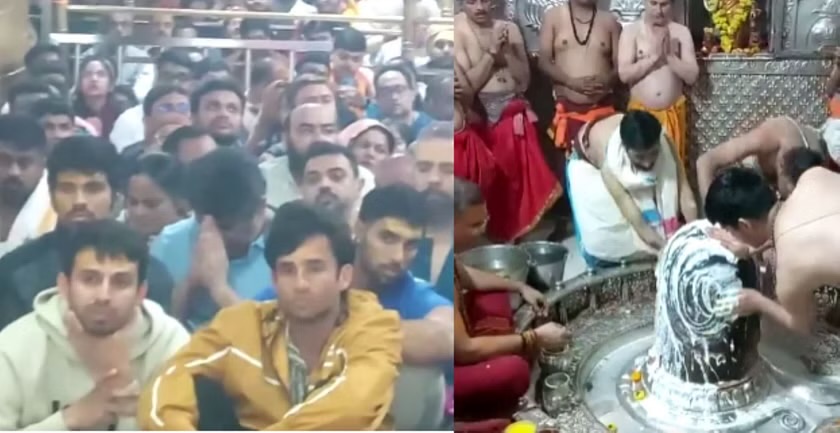 IND vs AFG: [WATCH] Indian Cricketers Pray At Mahakaleshwar Temple In Ujjain After Winning 2nd T20I