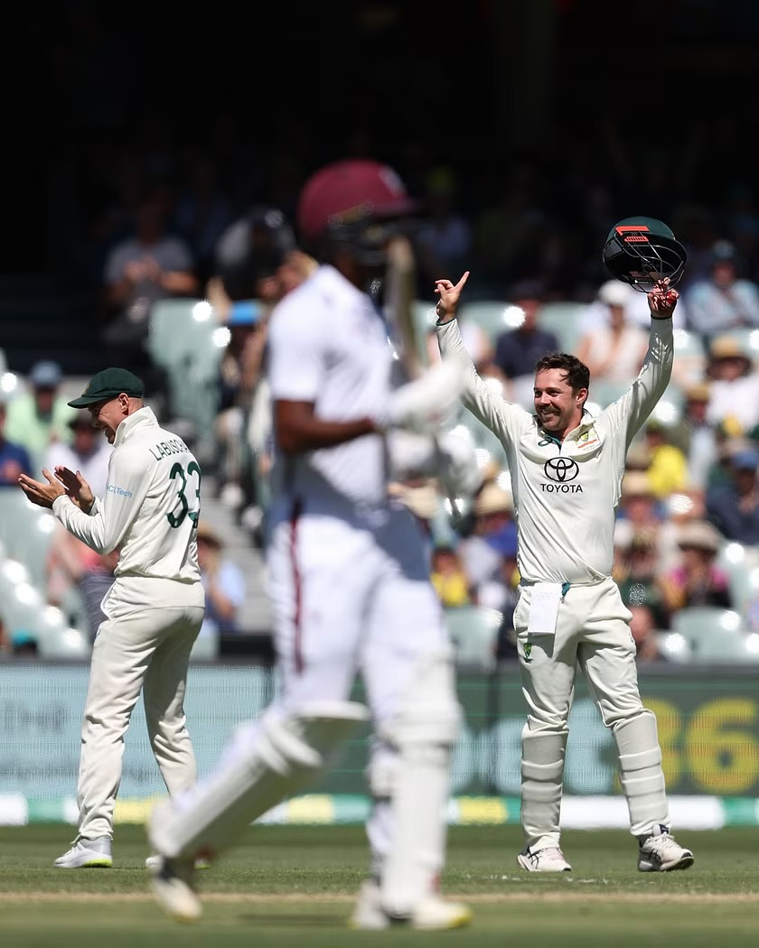 AUS vs WI: [WATCH] Travis Head Takes An Outstanding Reflex Catch At Short-Leg During The 1st Test