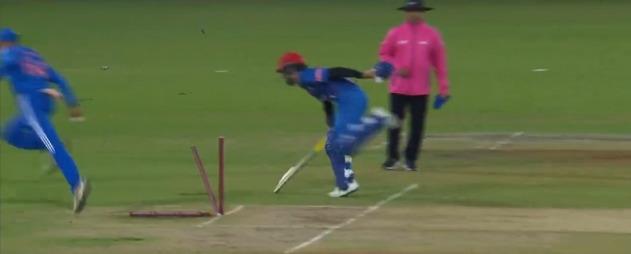 IND vs AFG: [WATCH] The Final Over Of Afghanistan’s Innings Witnessed Two Run-Out