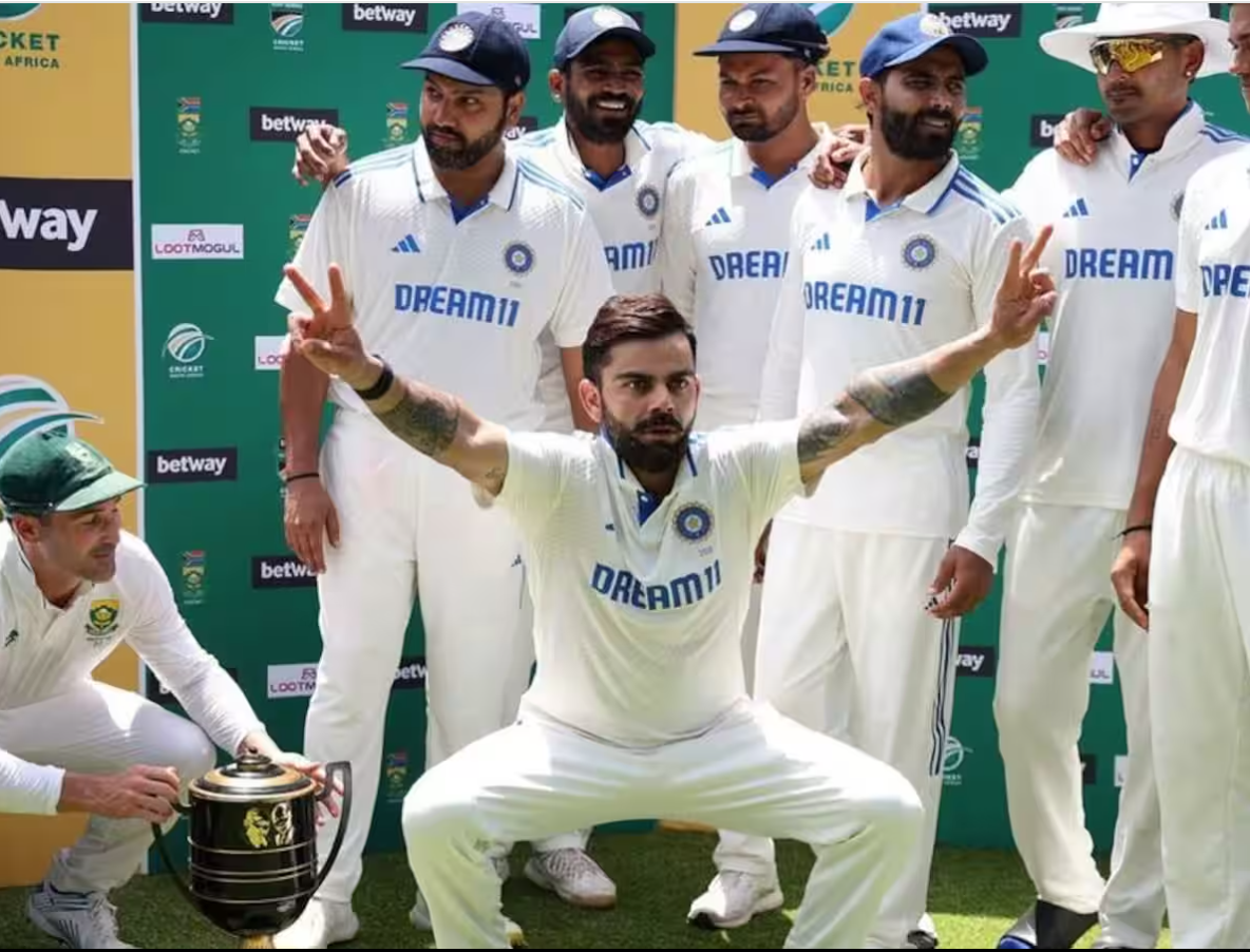 SA vs IND: [WATCH] Virat Kohli’s Bhangra Pose Goes Viral After India’s Historic Cape Town Win