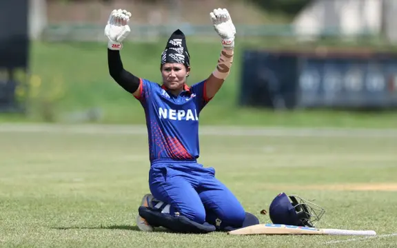 Nepal’s Rubina Chhetry Makes History, Becomes First Woman Centurion In ACC Women’s T20 Premier Cup Victory