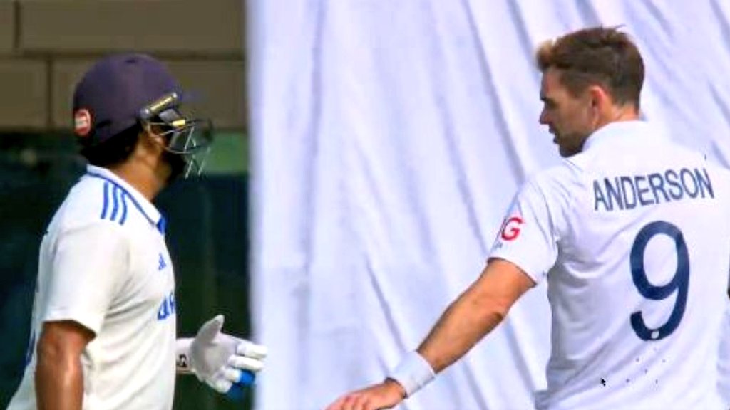 IND vs ENG: Rohit Sharma And James Anderson Involve In A Verbal Exchange After Run Out Scare