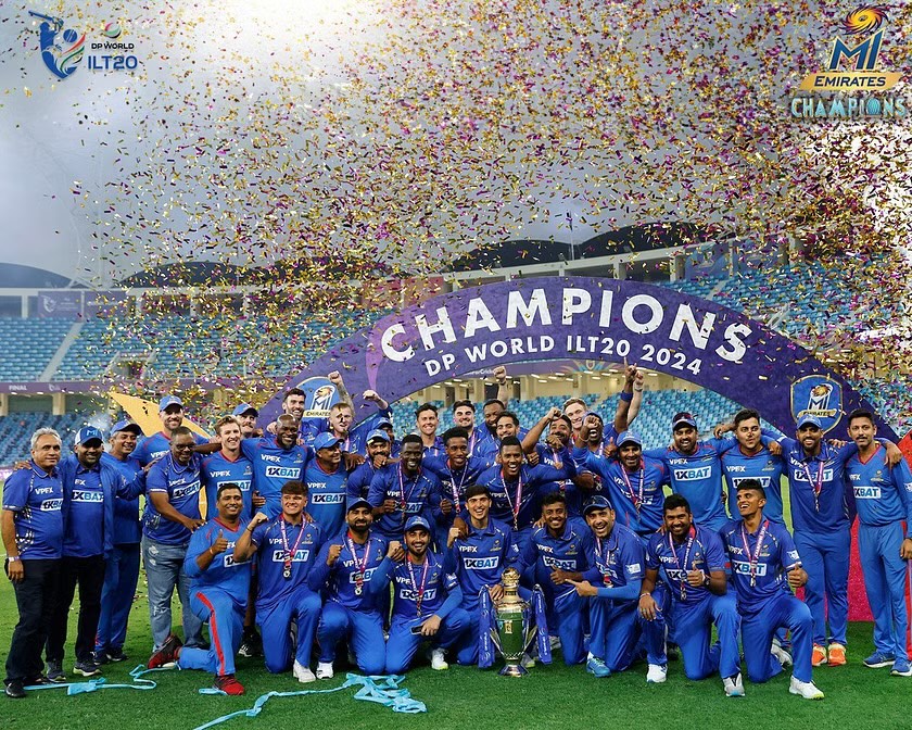 MI Emirates Emerges Victorious In The Second Edition Of ILT20, Defeating Dubai Capitals In The Final