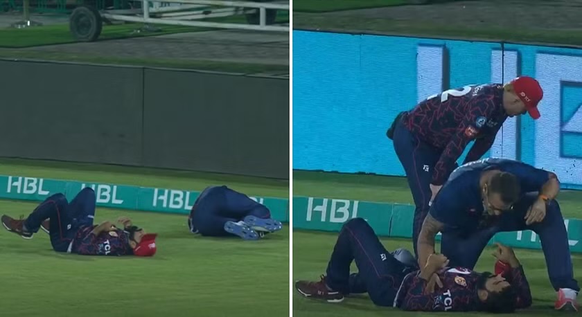 PSL 2024: [WATCH]- Alex Hales And Shadab Khan Collide While Attempting To Catch Kieron Pollard’s Shot